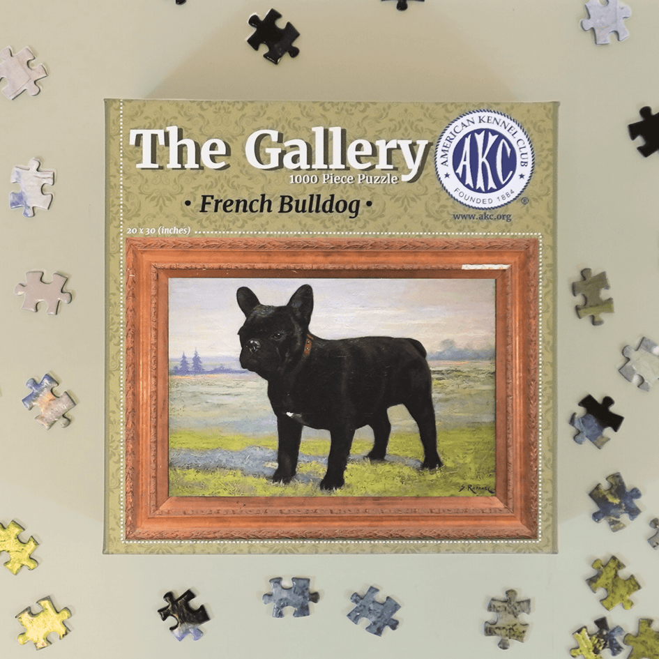 The Gallery Puzzle - French Bulldog 1000 Piece