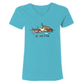 Ground Crew - Ladies T-Shirt V-Neck