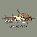 Ground Crew - Ladies Curvy V-Neck Tee