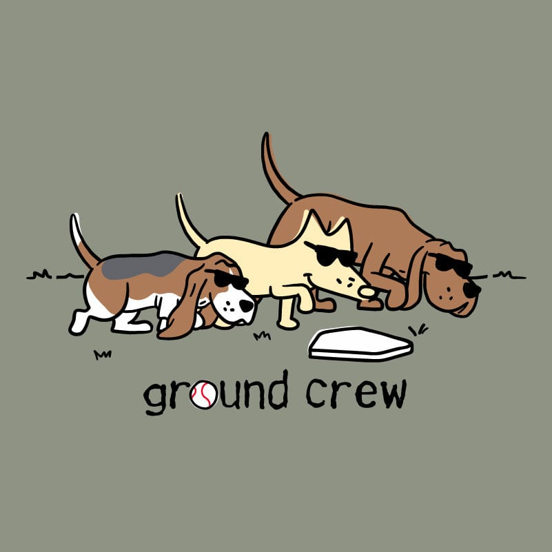 Ground Crew - Ladies Curvy V-Neck Tee