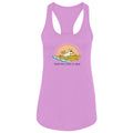 Happiness Comes in Wags - Ladies Racerback Tank Top