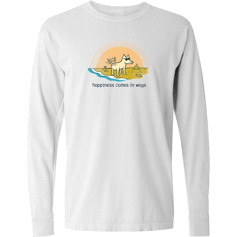Happiness Comes in Wags - Classic Long-Sleeve T-Shirt