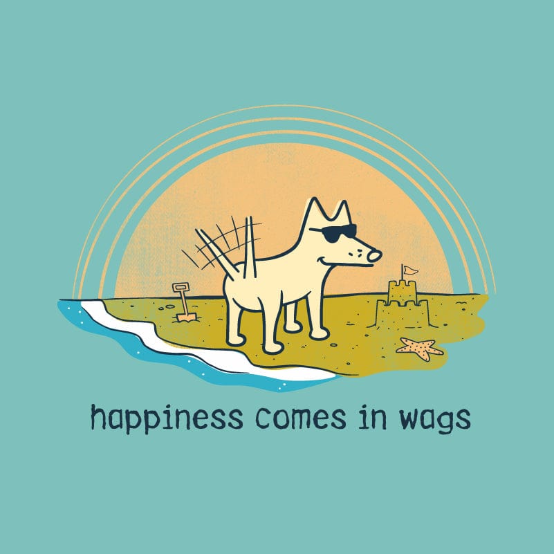 Happiness Comes in Wags - Classic Tee