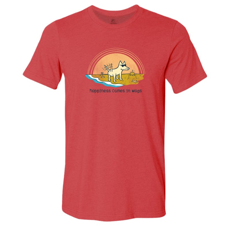 Happiness Comes in Wags - Lightweight Tee
