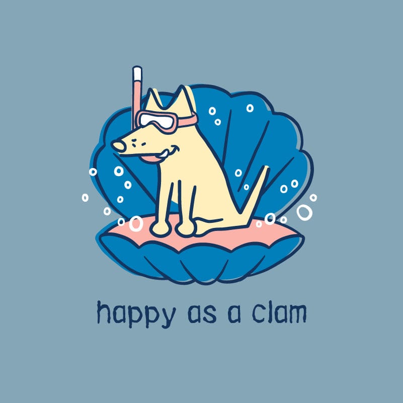 Happy as a Clam - Classic Long-Sleeve T-Shirt