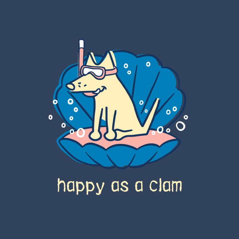 Happy as a Clam - Sweatshirt Pullover Hoodie