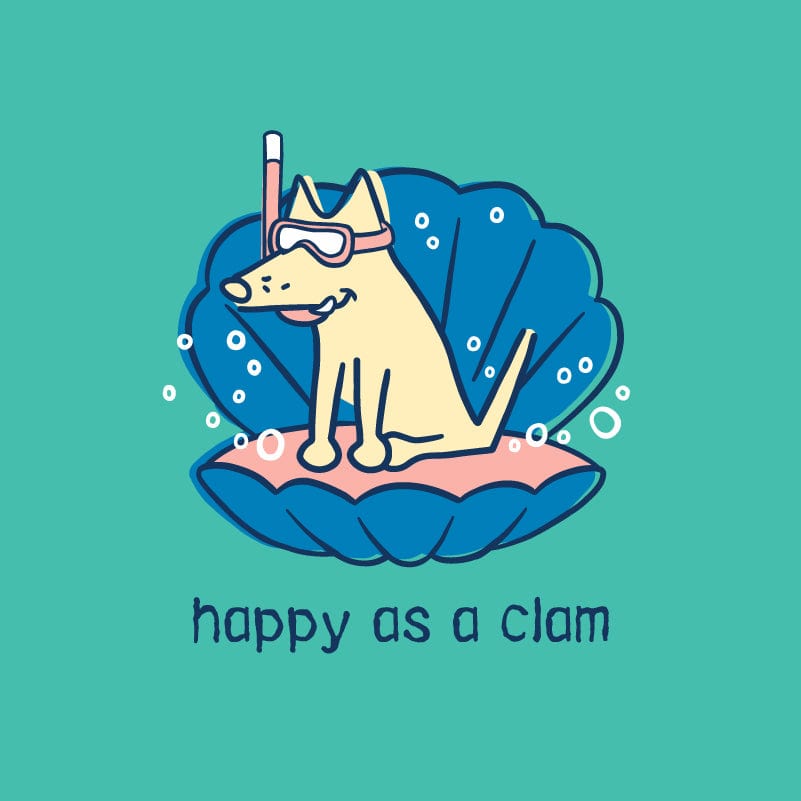 Happy as a Clam - Lightweight Tee