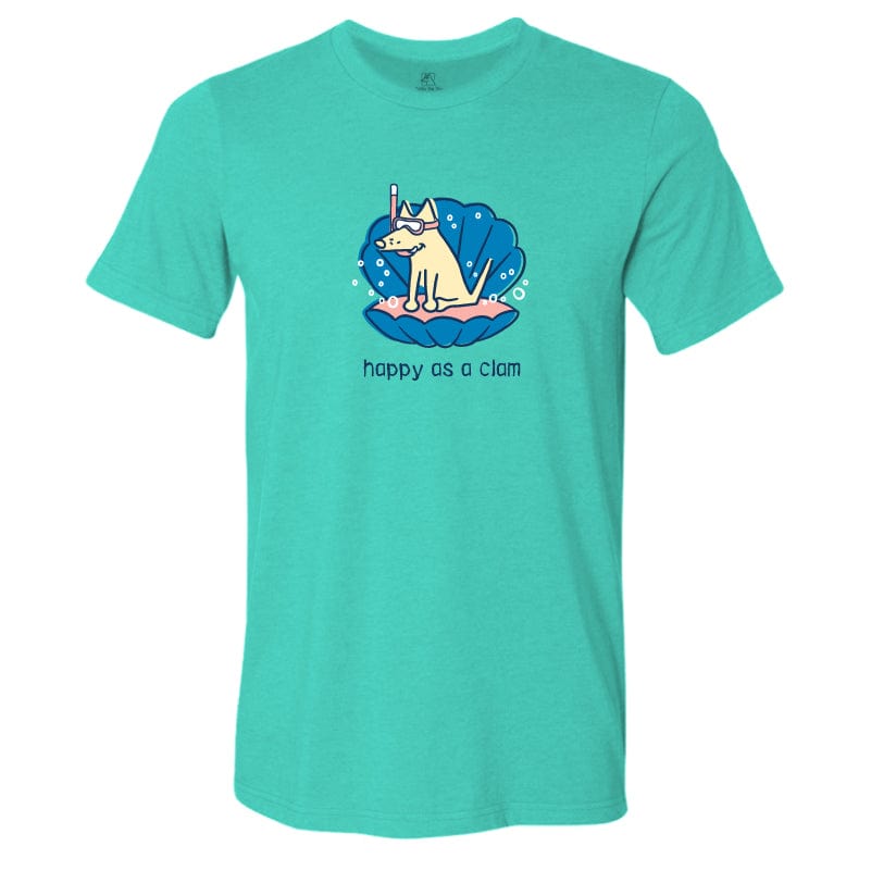 Happy as a Clam - Lightweight Tee