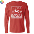 Happy Howlidays Ugly Sweater - Long-Sleeve T-Shirt Classic