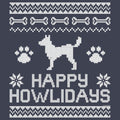 Happy Howlidays Ugly Sweater - Crewneck Sweatshirt