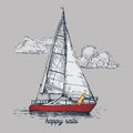 Happy Sails - Lightweight Tee