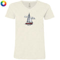 Happy Sails - Ladies T-Shirt V-Neck