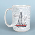 Happy Sails - Large Coffee Mug