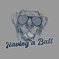 Having a Ball - Ladies Racerback Tank Top