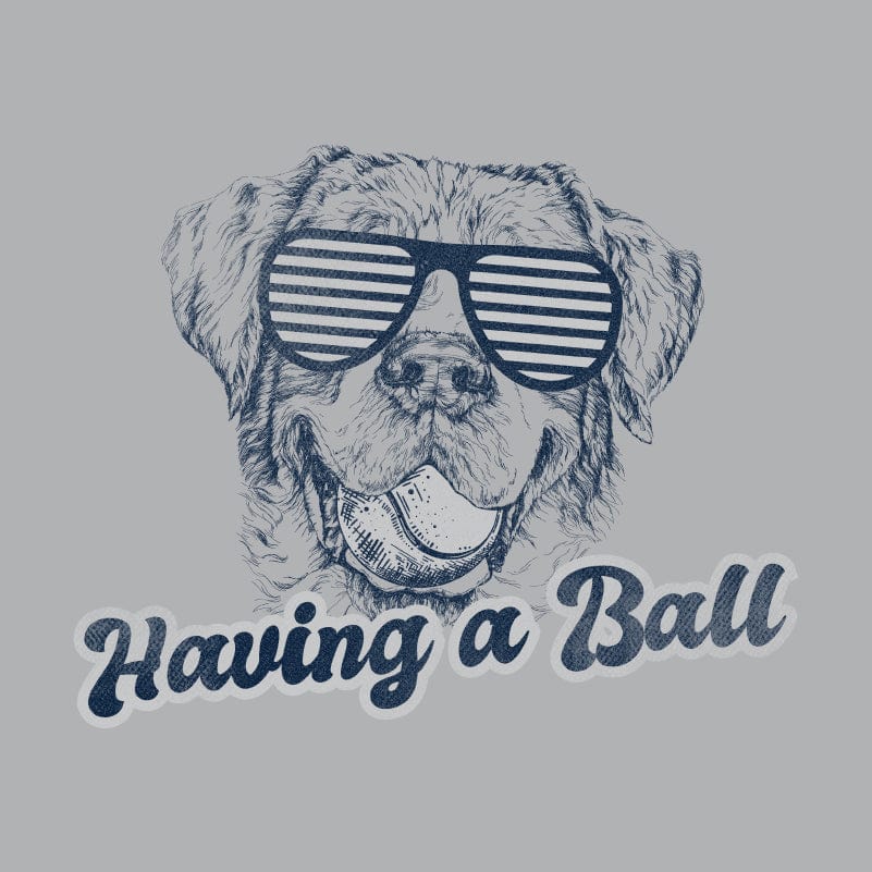 Having a Ball - Baseball T-Shirt