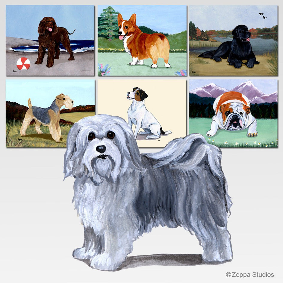 Havanese Scenic Cutting Board