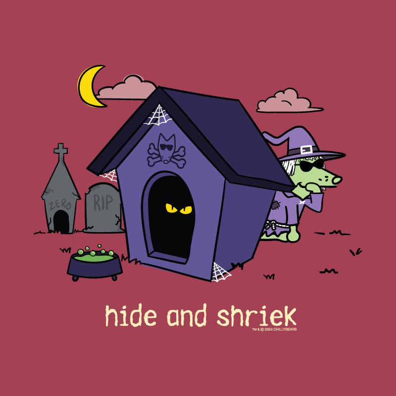 Hide and Shriek - Lightweight Tee