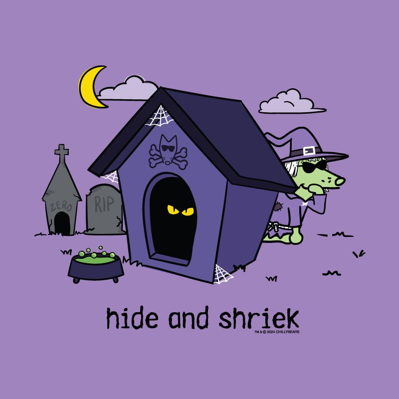 Hide and Shriek  - Youth Short Sleeve T-Shirt