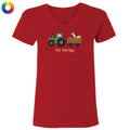 Hit the Hay - Ladies T-Shirt V-Neck