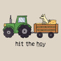 Hit the Hay - Ladies Curvy V-Neck Tee