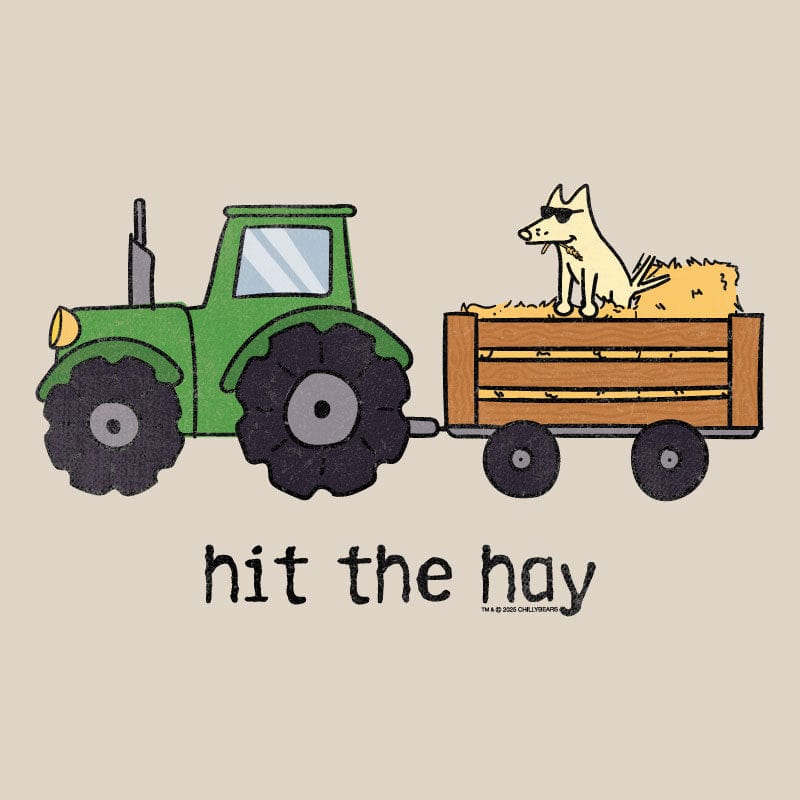 Hit the Hay - Ladies Curvy V-Neck Tee