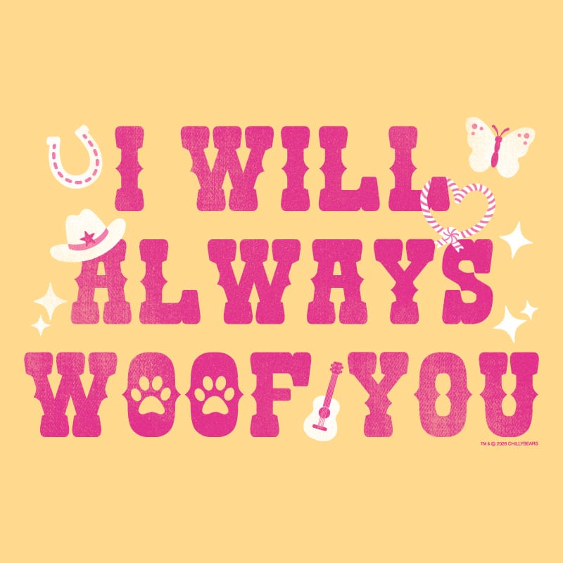 I Will Always Woof You - Classic Long-Sleeve T-Shirt
