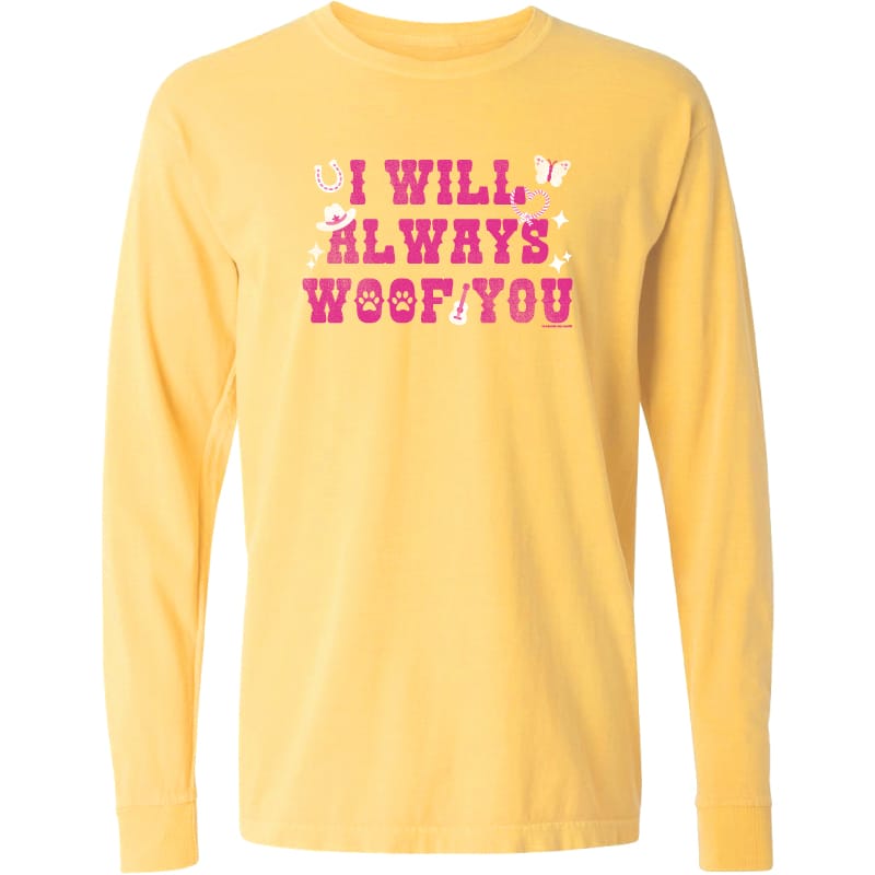 I Will Always Woof You - Classic Long-Sleeve T-Shirt