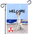 Ibizan Hound Garden Flag