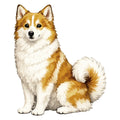 Icelandic Sheepdog Watercolor - Ceramic Mug
