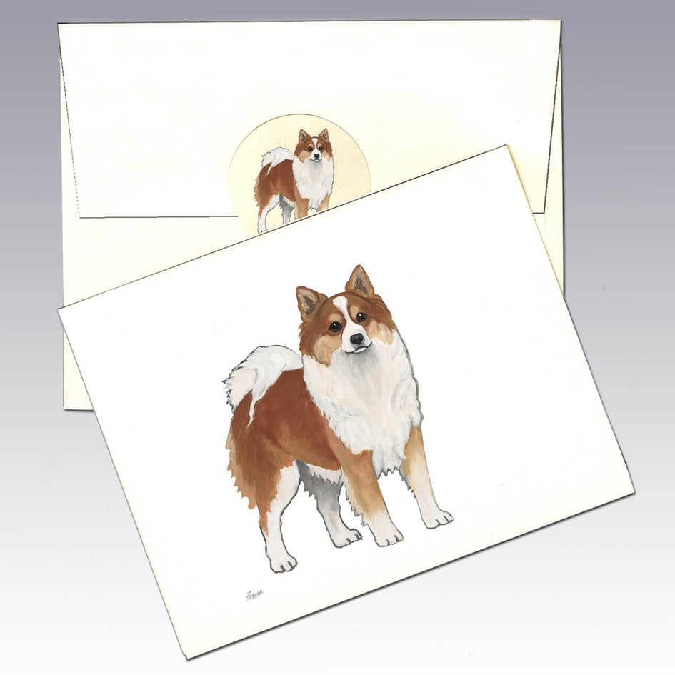 Icelandic Sheepdog Note Cards