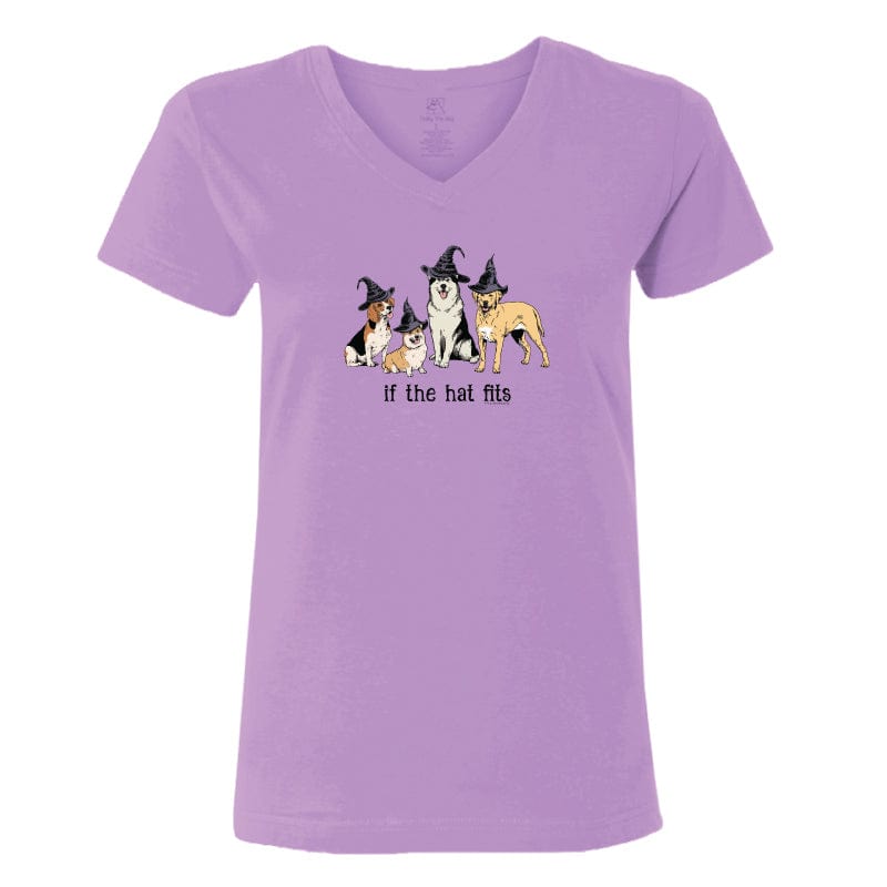 If the Hat Fits - Ladies T-Shirt V-Neck