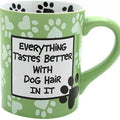 Our Name is Mud "Dog Hair" Coffee Mug, 16-oz