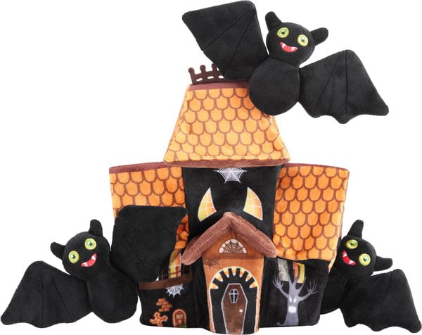 Frisco Halloween Haunted House Hide Seek Puzzle Plush Squeaky