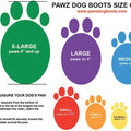 Pawz Waterproof Dog Boots, 12 count