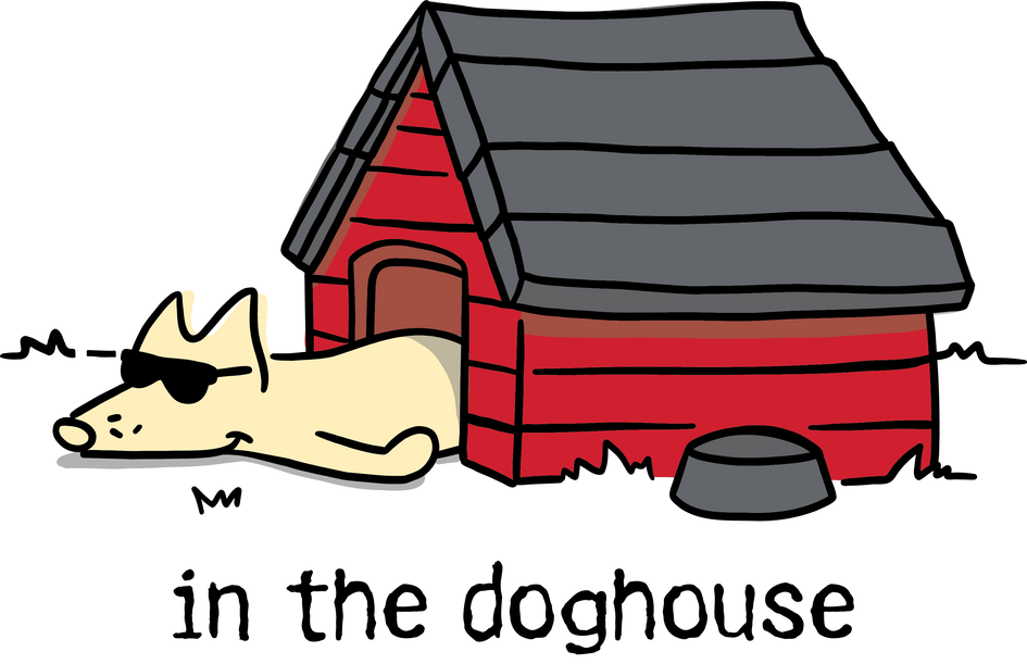 In the Doghouse - Coffee Mug