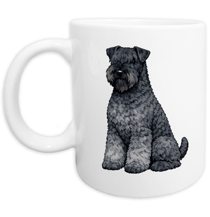 Kerry Blue Terrier Watercolor - Ceramic Mug