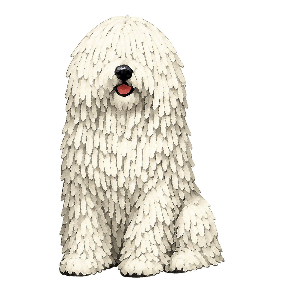 Komondor Watercolor - Ceramic Mug
