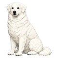 Kuvasz Watercolor - Ceramic Mug