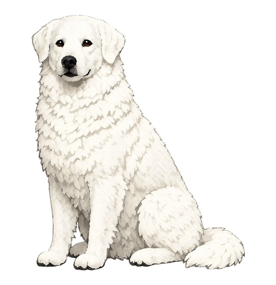 Kuvasz Watercolor - Ceramic Mug