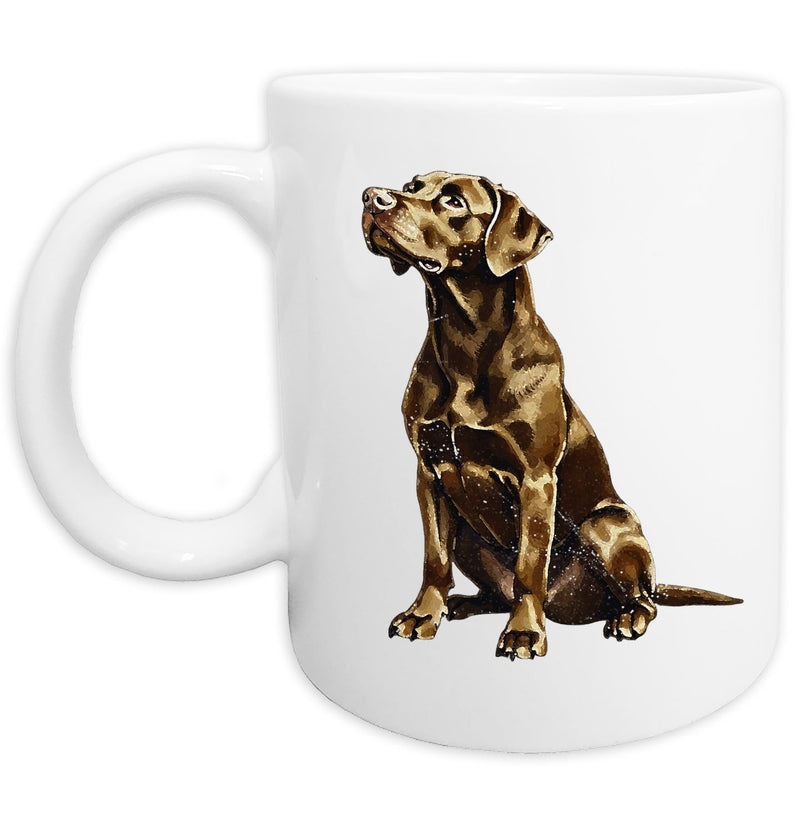 Labrador Retriever Watercolor - Ceramic Mug