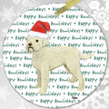 Lagotto Romagnolo "Happy Howlidays" Ornament