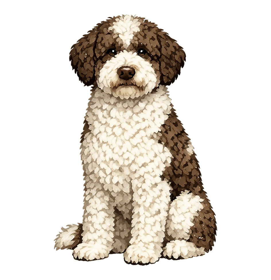 Lagotto Romagnolo Watercolor - Ceramic Mug