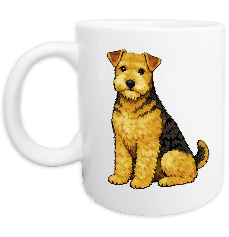 Lakeland Terrier Watercolor - Ceramic Mug