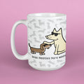 Less Meanies More Weenies - Large Coffee Mug