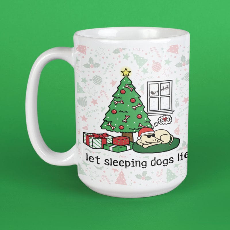 Let Sleeping Dogs Lie -  Large Coffee Mug