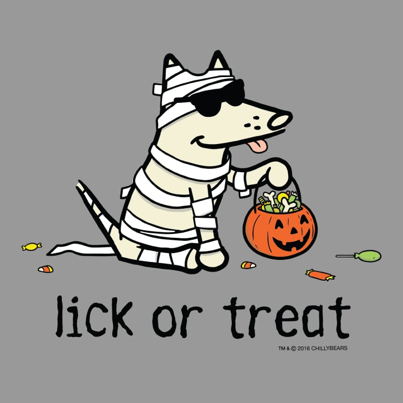 Lick or Treat Dog Fleece Hoodie