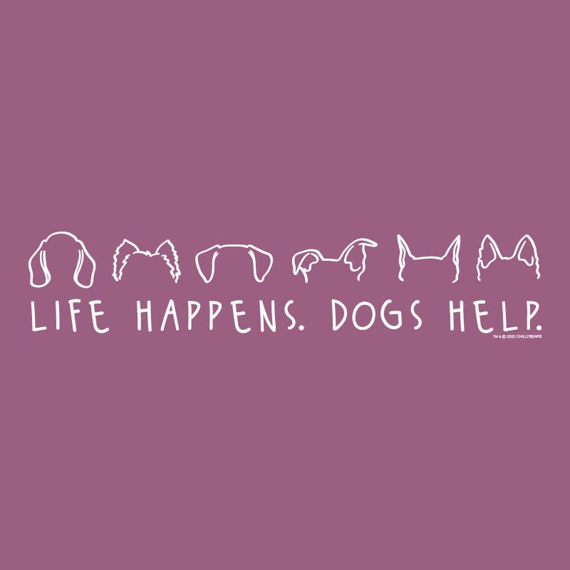 Life Happens Dogs Help - Classic Tee