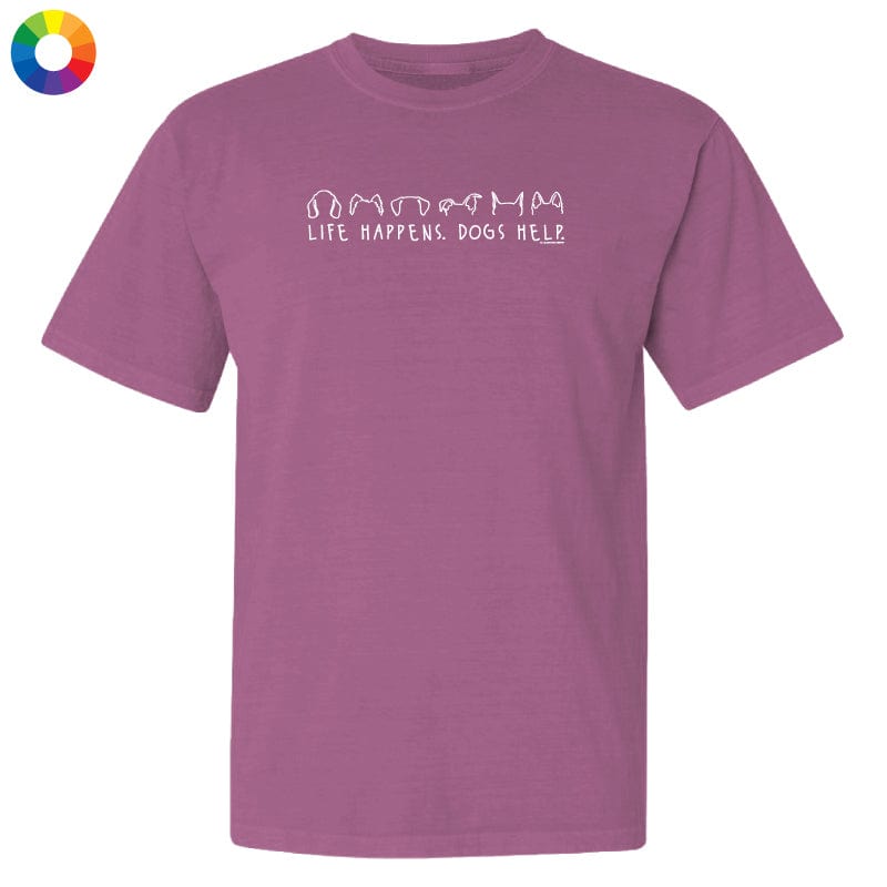 Life Happens Dogs Help - Classic Tee