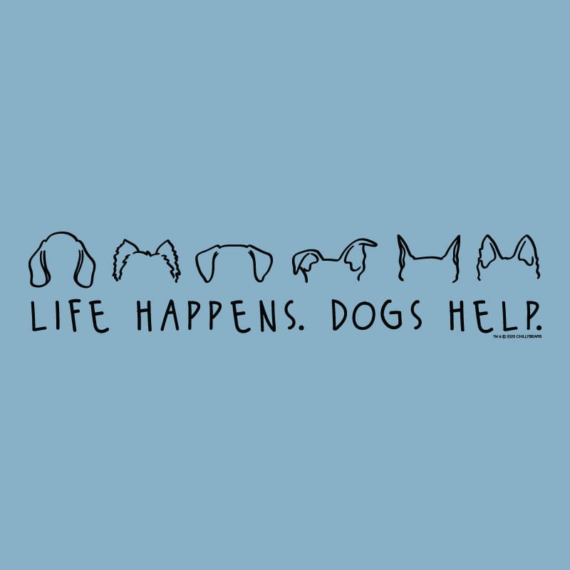 Life Happens Dogs Help - Classic Tee