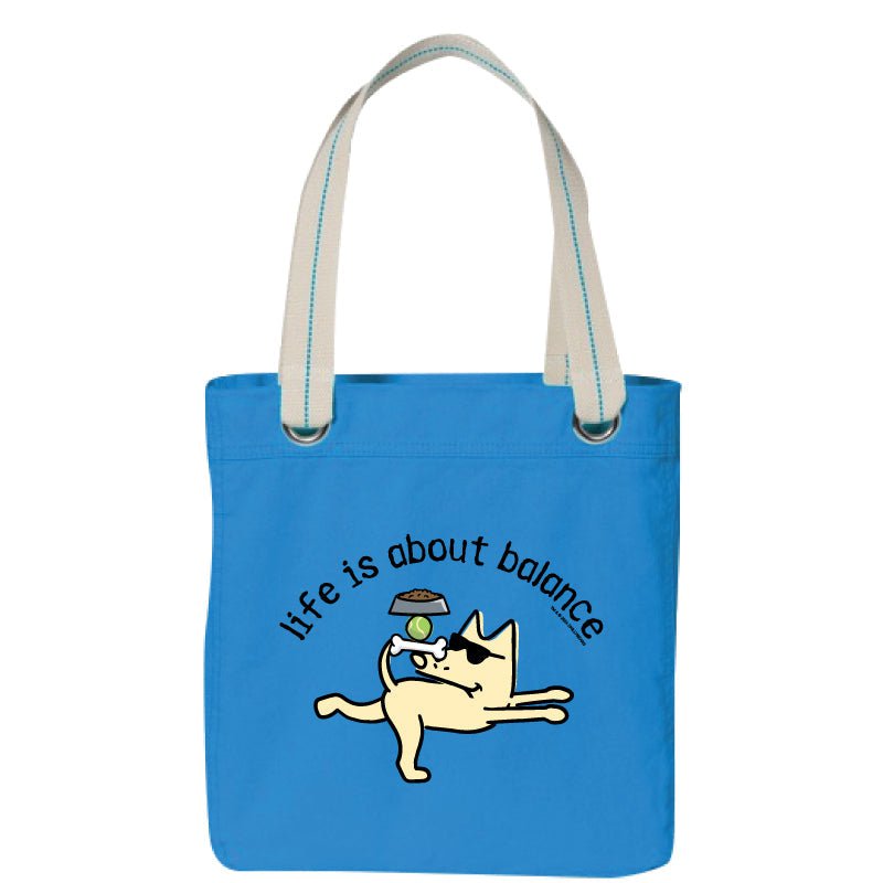 Life's About Balance - Canvas Tote